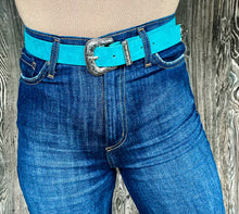 Bluff Turquoise Western Belt