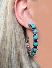 Gunsmoke Hoop Earrings