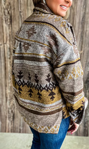 Montana Aztec Shacket