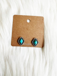 Dainty Lukasey Turquoise Earrings