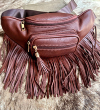 Coffee Fringe Bum Bag