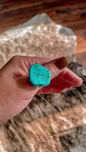 Turquoise Slab Stone Ring