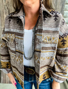 Montana Aztec Shacket