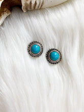 Round Rock Stud Earrings