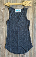 Basic Ribbed Tank {Black}