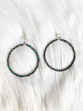 Sundance Navajo Pearl Hoop Earrings