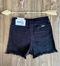 Baylee Black Denim Shorts