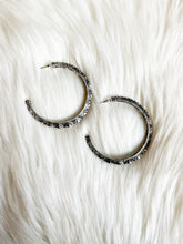 Grande Aztec Hoop Earrings