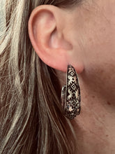 Aztec Hoop Earrings