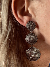 Concho Drop Earrings