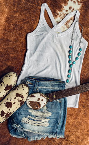 Revolver Tank {White}