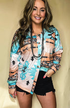 The Patillo Aztec Button Down Top