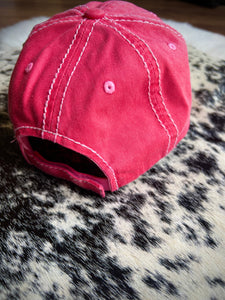 Let’s Go Girls Hat {Coral}