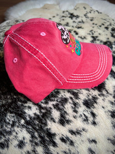 Let’s Go Girls Hat {Coral}