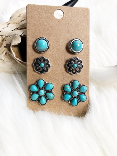 Tres Rio Earring Trio