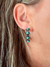 The West Hoop Earrings {Turquoise}