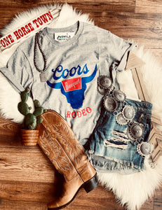 Grey Coors Vintage Tee