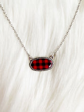 Buffalo Plaid Necklace