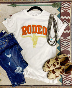 White Rodeo Tee