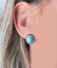 Kansas Turquoise Stud Earrings