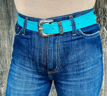 Bluff Turquoise Western Belt