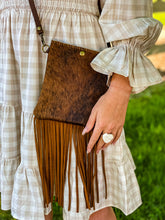 Cowhide Fringe Bag