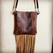 Cowhide Fringe Bag