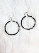 Navajo Pearl Hoop Earrings