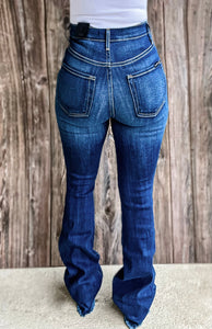 Darlin’ High Rise Flare Denim