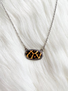 Leopard Print Necklace